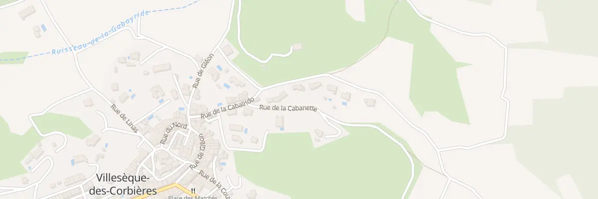 Plan du 9000 Rec des Maures à Villesèque-des-Corbières