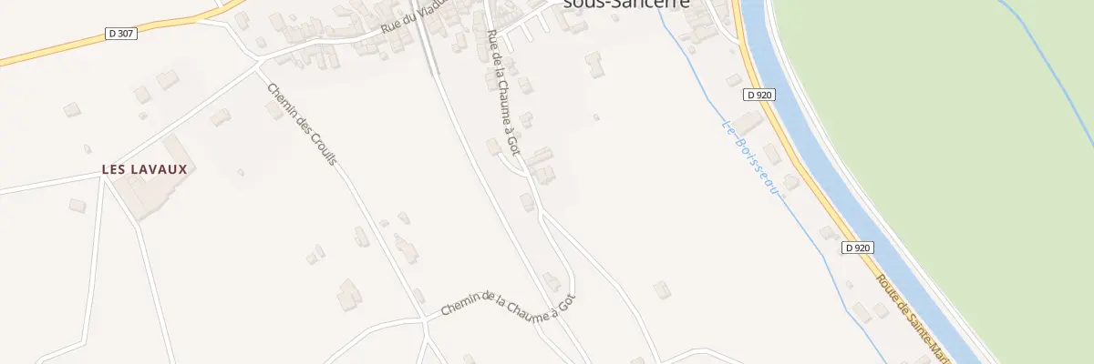 Plan du 27 Rue de la Chaume a Got à Ménétréol-sous-Sancerre
