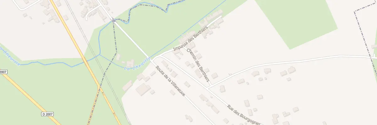 Plan du 69 Rue des Bourgognes à Neuvy-sur-Loire