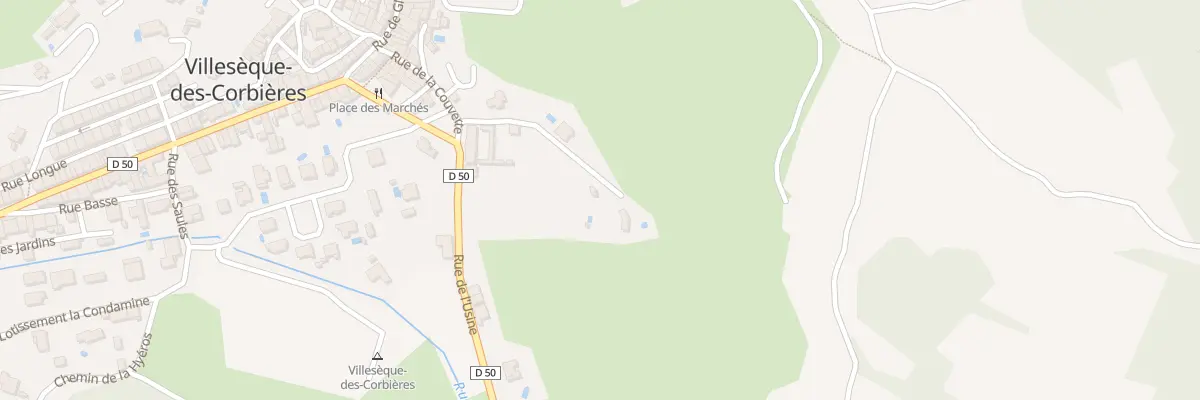 Plan de Chem du Pech de la Cabanette à Villesèque-des-Corbières
