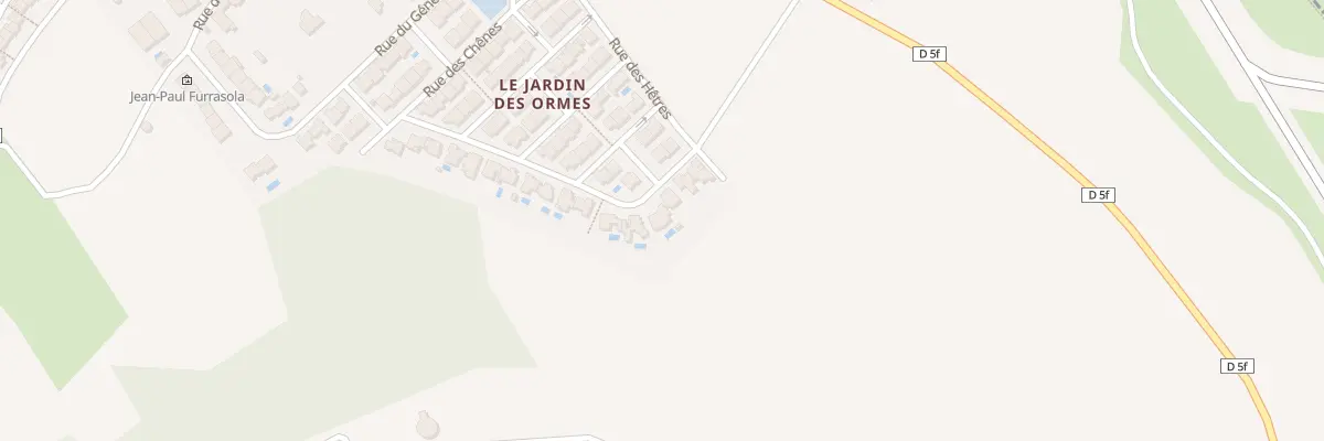 Plan du 27 Rue des Hêtres à Peyrestortes