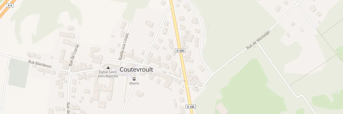 Plan du 2T Rue de l’Eglise à Coutevroult