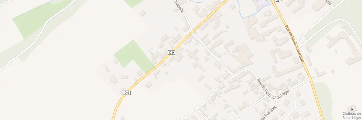 Plan du 15 Rue d’Ervillers à Saint-Léger