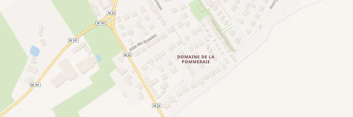 Plan du 9 Rue de la Faveille à Fromelles