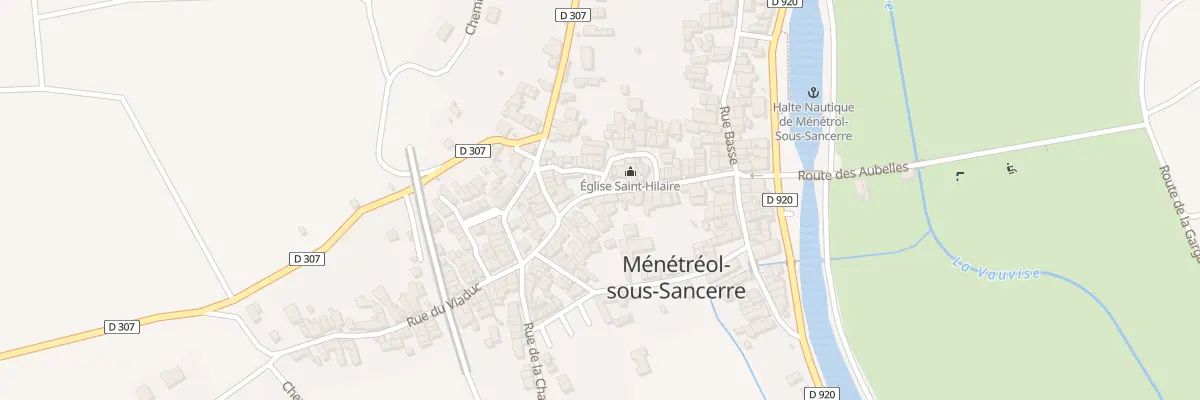 Plan du 25 Rue de l’Eglise à Ménétréol-sous-Sancerre