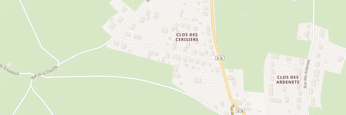 Plan du 17 Clos des Cerisiers à Villefranche-d’Allier