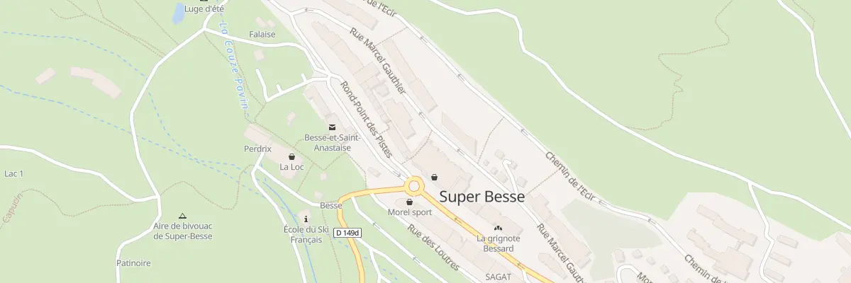 Plan du 43 Av du Sancy à Besse-et-Saint-Anastaise