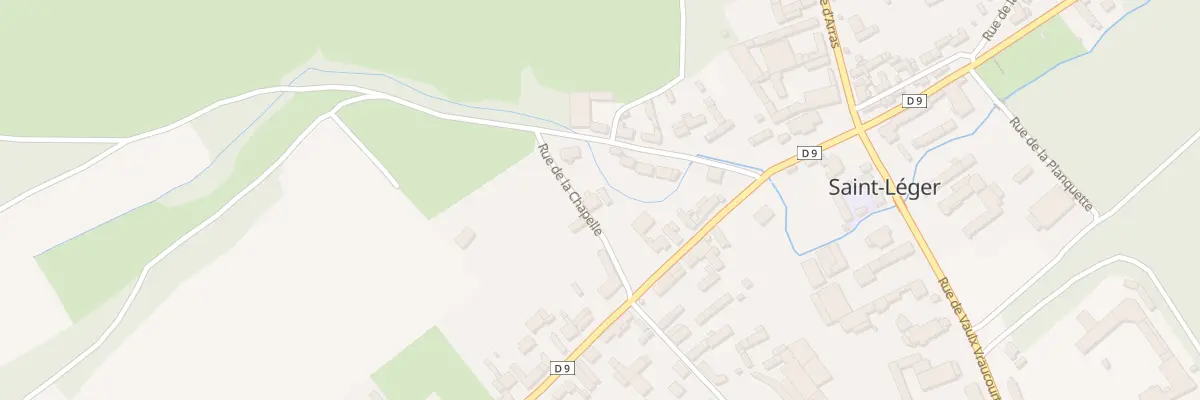 Plan du 1 Rue de la Chapelle à Saint-Léger