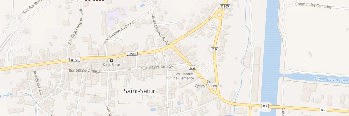 Plan du 31 Rue du Commerce à Saint-Satur