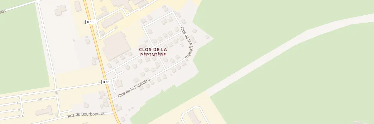 Plan du 39 Clos de la Pepiniere à Villefranche-d’Allier