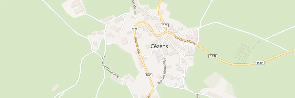 Plan du 5049 Le Bourg à Cézens