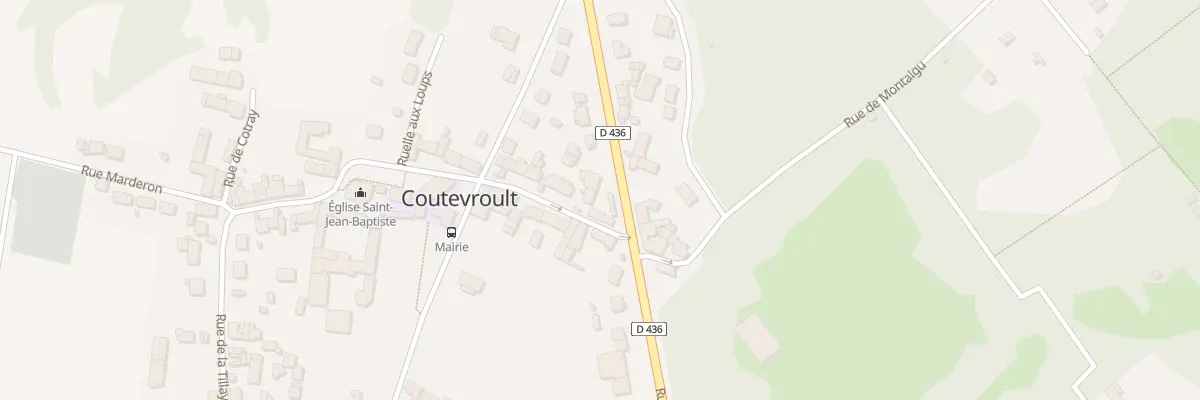 Plan du 12 Rte de Melun à Coutevroult