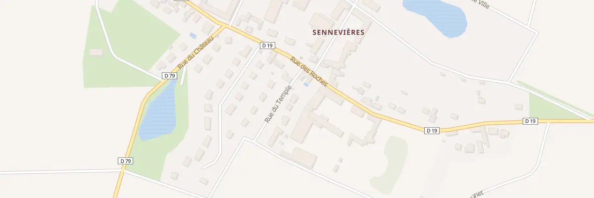 Plan du 1 Rue du Temple à Chèvreville