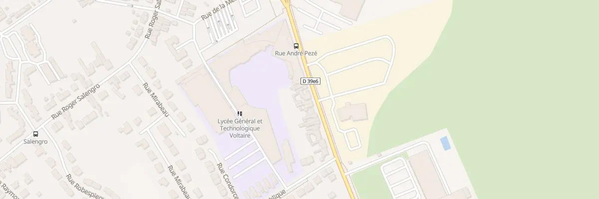 Plan du 66 Rue André Pezé à Wingles