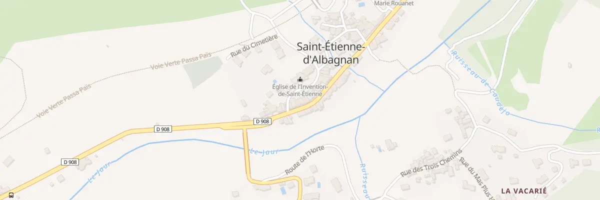 Plan du 5237 Gr Grand Rue à Saint-Étienne-d’Albagnan