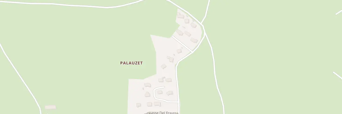 Plan du 385 Rue du Palauzet à Palmas d’Aveyron