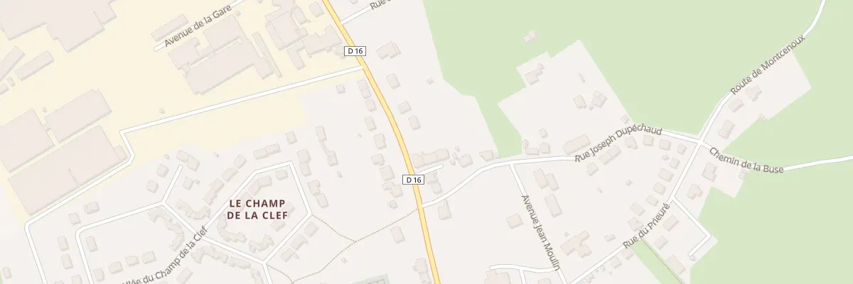 Plan du 5 Imp de la Rochette à Villefranche-d’Allier