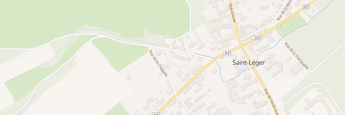 Plan du 7 Rue de la Vallée à Saint-Léger