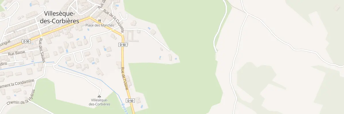Plan du 2 Chem du Pech de la Cabanette à Villesèque-des-Corbières