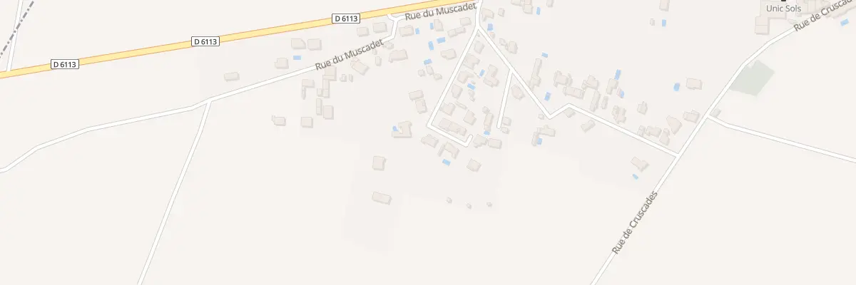 Plan du 13 Lot Octave Beaugrand à Villedaigne