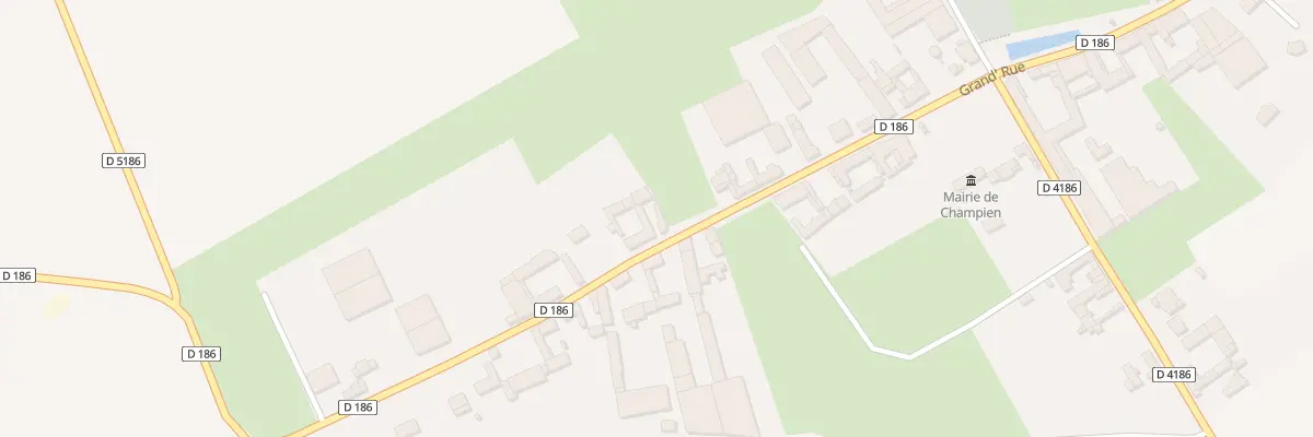 Plan du 15 Gr Grand Rue à Champien
