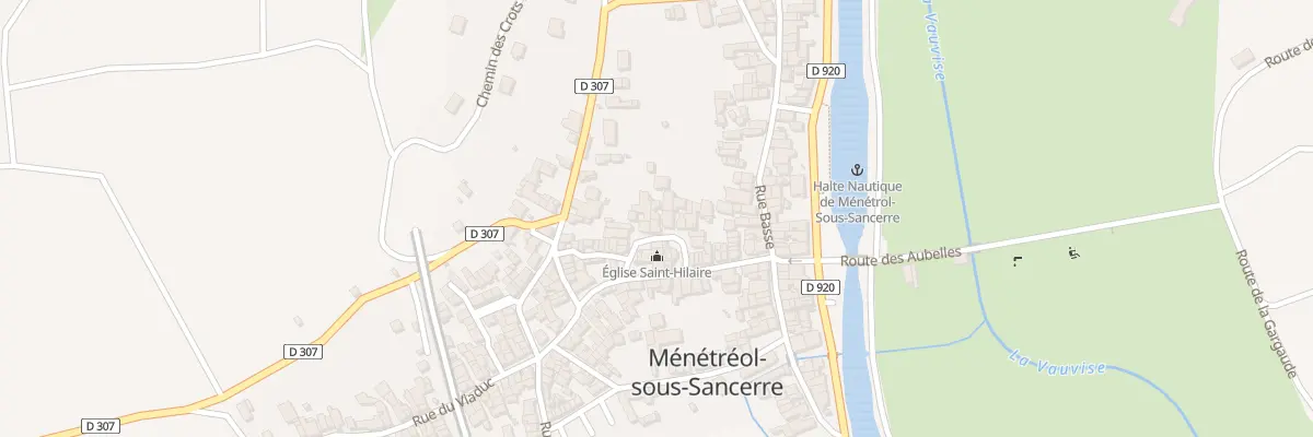 Plan du 22 Pl de la Fontaine St Hilaire à Ménétréol-sous-Sancerre