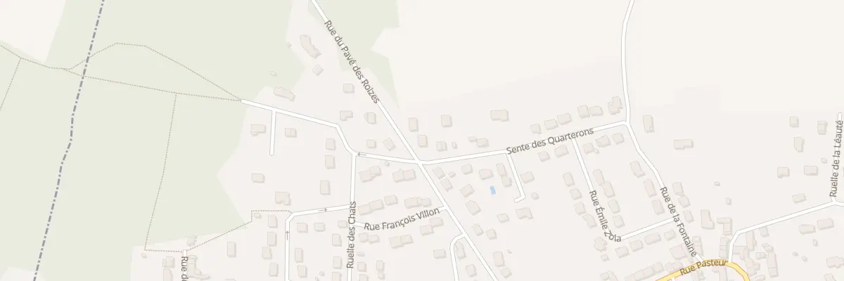 Plan du 26 Rue du Pave de Roises à Quincy-Voisins