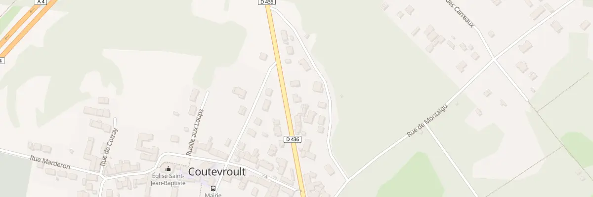 Plan du 9 Rte de Melun à Coutevroult