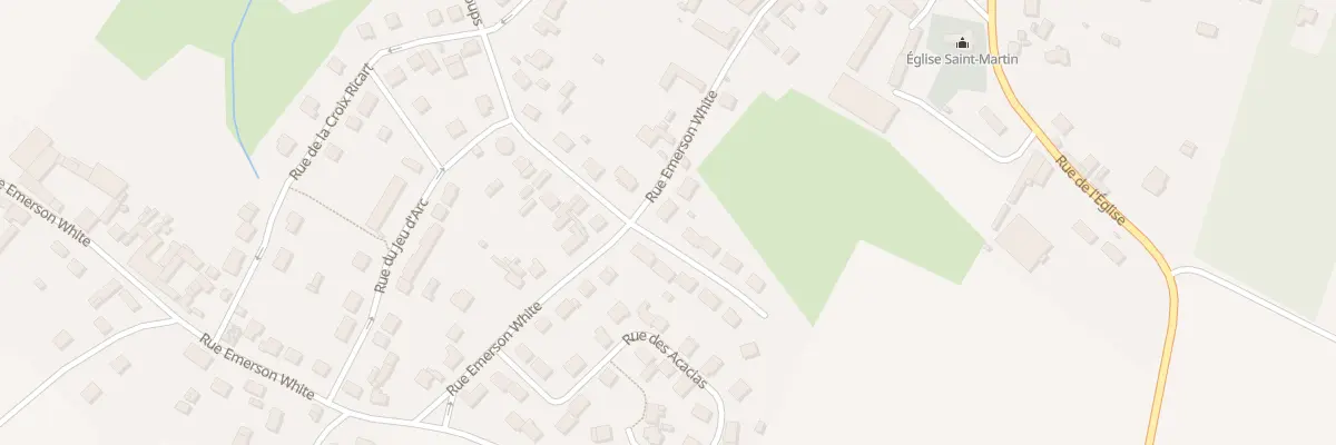 Plan du 215 Rue Emerson White à Mélicocq