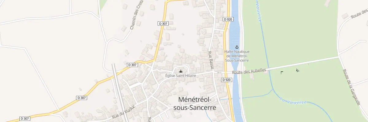 Plan du 12 Pl de la Fontaine St Hilaire à Ménétréol-sous-Sancerre