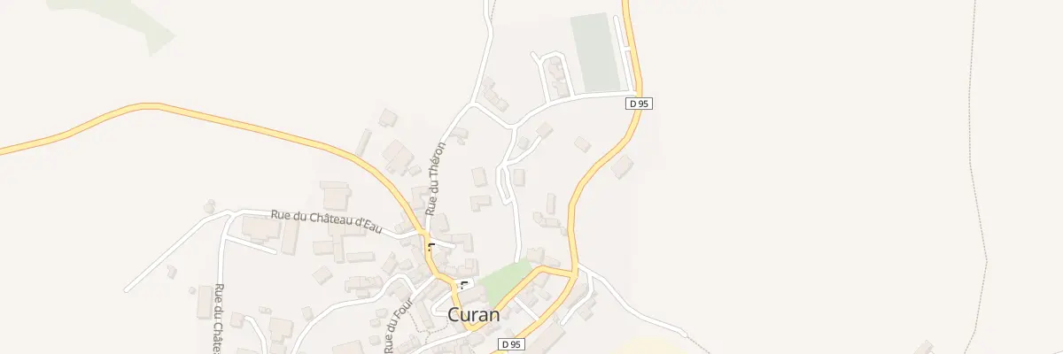 Plan du 5198 Lot Le Theron à Curan