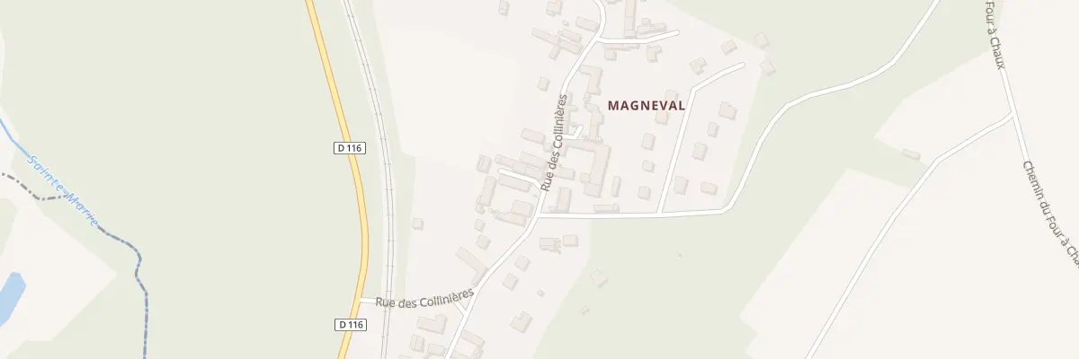 Plan du 7T Rue des Collinières à Séry-Magneval