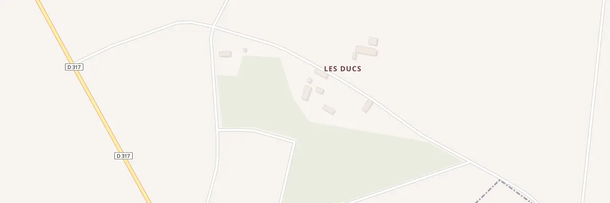 Plan du 214 Les Ducs à Montbouy
