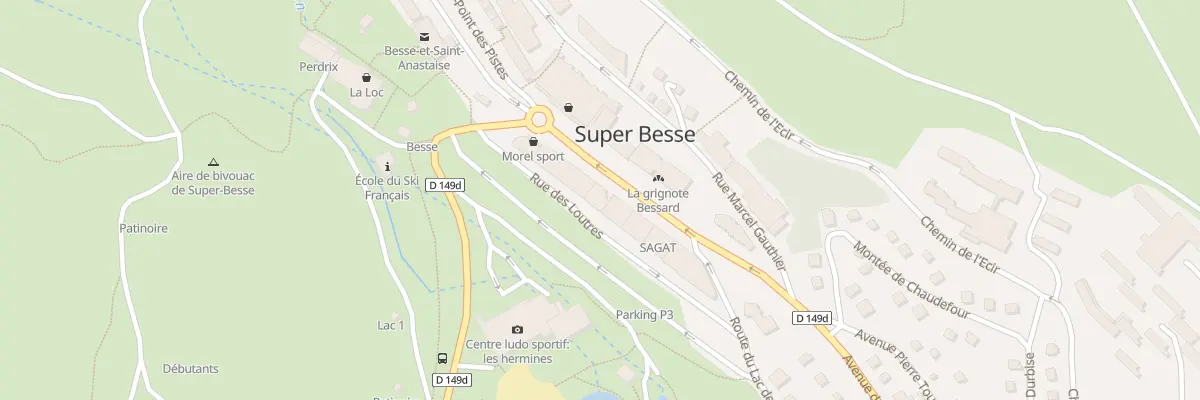 Plan du 54 Av du Sancy à Ambert
