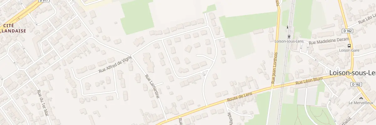 Plan du 3 Rue Henri Darras à Loison-sous-Lens