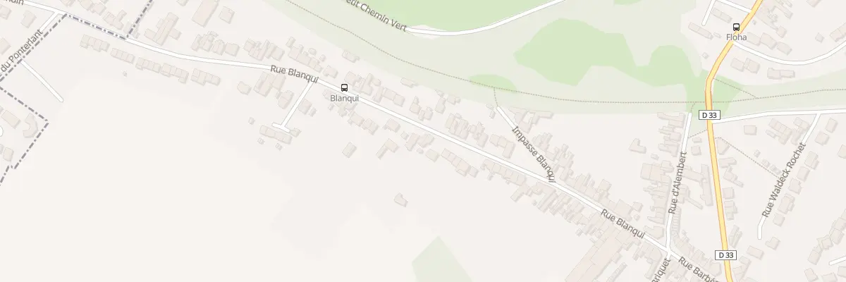 Plan du 65 Rue Blanqui à Méricourt