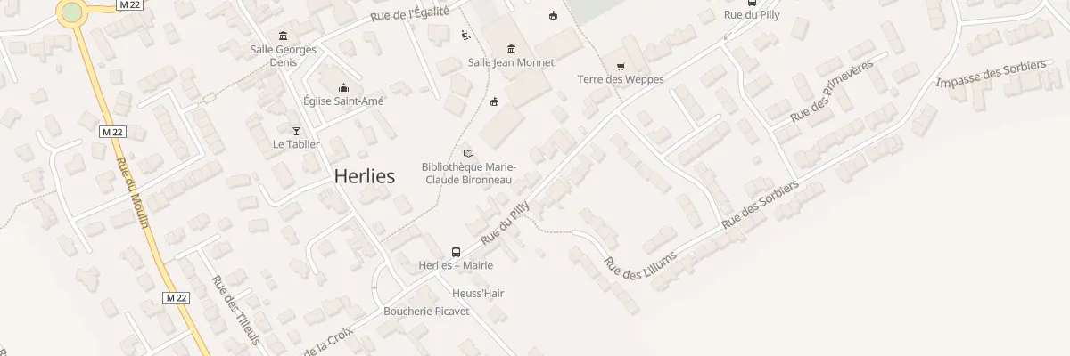 Plan du 15 Rue du Pilly à Herlies