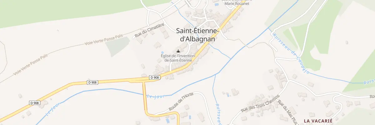 Plan du 5127 Le Village à Saint-Étienne-d’Albagnan