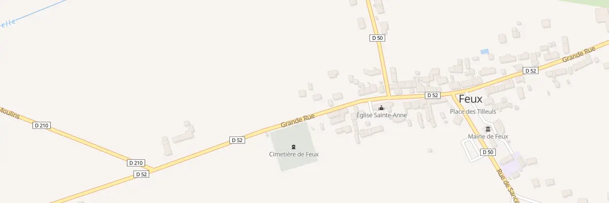 Plan du 1 Grande Rue à Feux