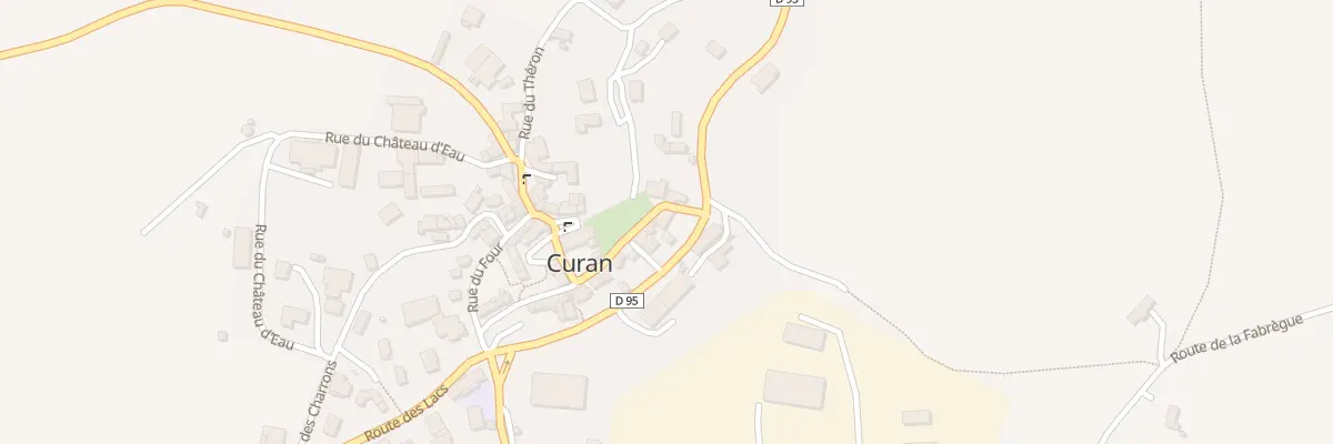 Plan du 5020 Curan à Curan