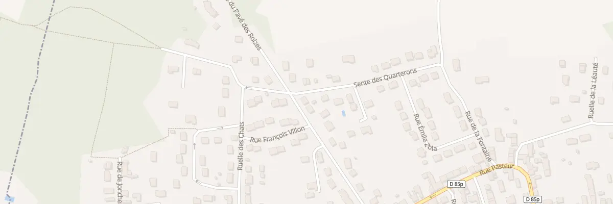 Plan du 24 Rue du Pave de Roises à Quincy-Voisins