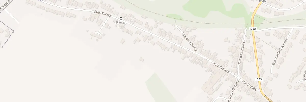 Plan du 59 Rue Blanqui à Méricourt