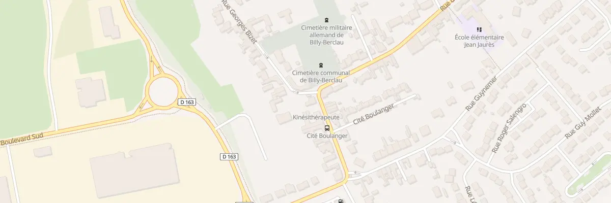 Plan du 17 Rue du Général de Gaulle à Billy-Berclau