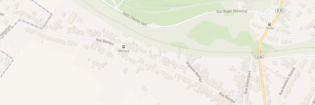 Plan du 48 Rue Blanqui à Méricourt