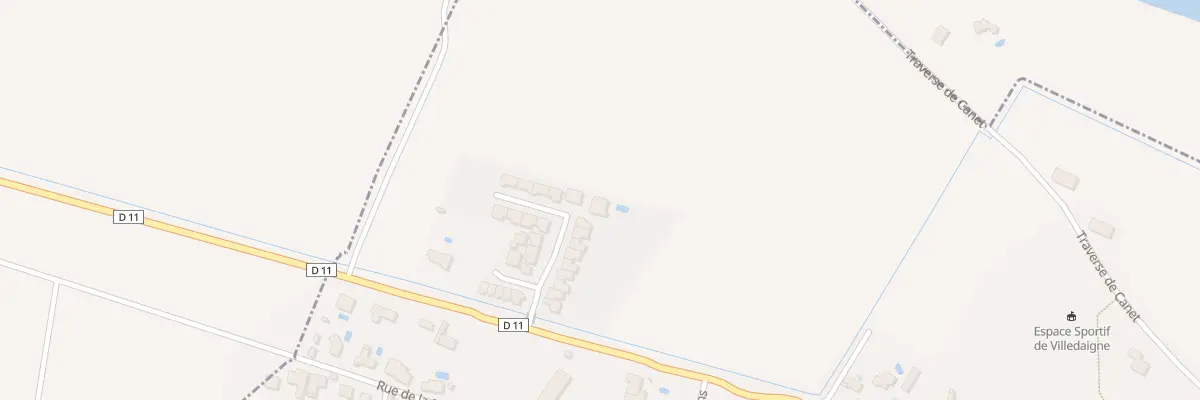 Plan du 20 Rue Émile Sibade à Villedaigne