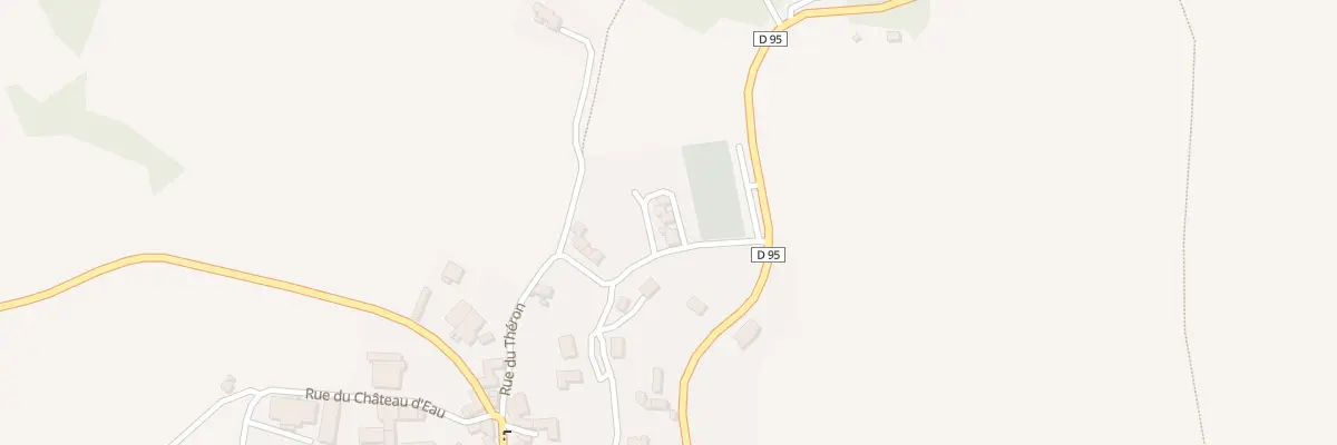 Plan du 5211 Lot Le Theron à Curan