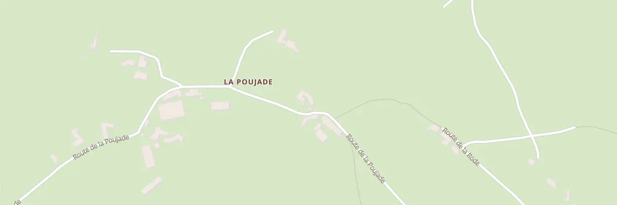 Plan du 5029 La Poujade à Condom-d’Aubrac