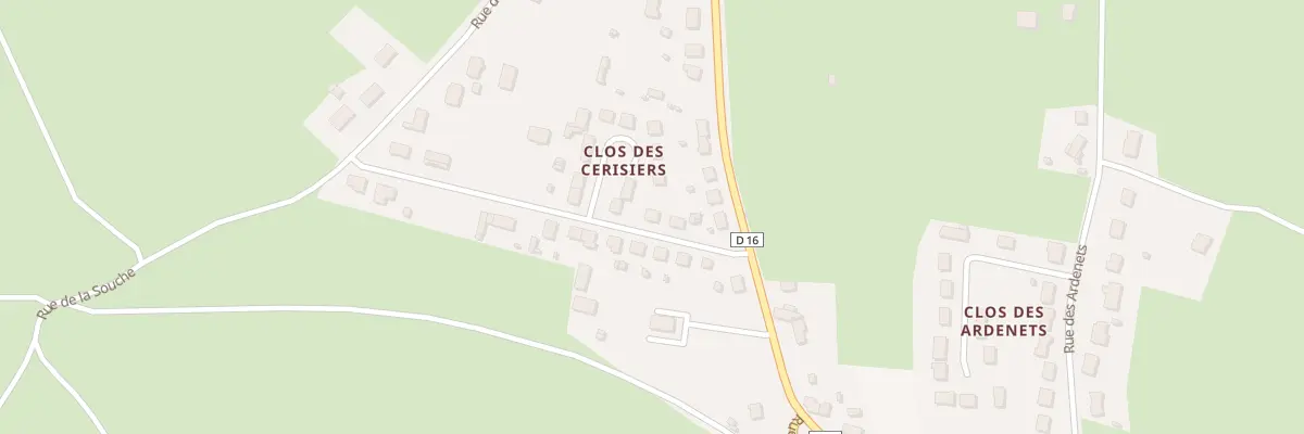 Plan du 2 Clos des Cerisiers à Villefranche-d’Allier