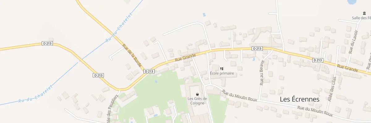 Plan du 14 Rue Grande aux Écrennes