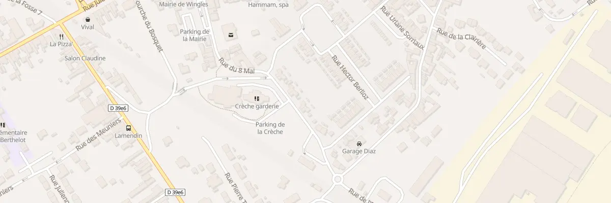 Plan du 33 Rue du 8 Mai à Wingles